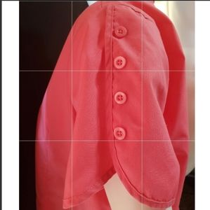 American Sweetheart | Short Sleeve Pink Blouse | M